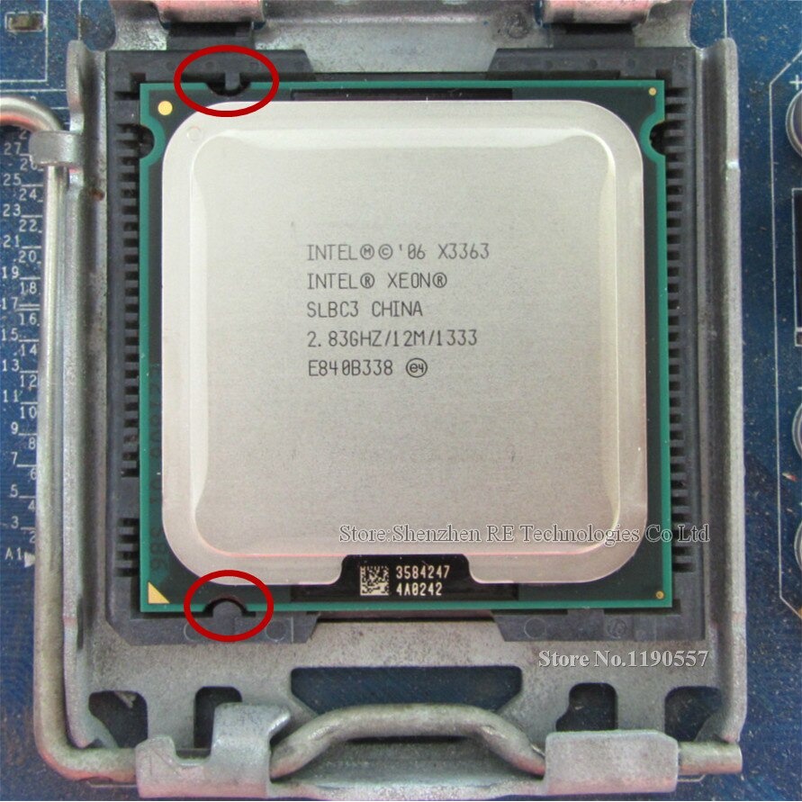 SLBC3 Intel - Xeon X3363 クアッドコア 2.83GHz 12MB L2 キャッシュ