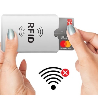 Porta Cartao Protetor Anti Furto Capa com Protecao Aproximacao Contactless NFC