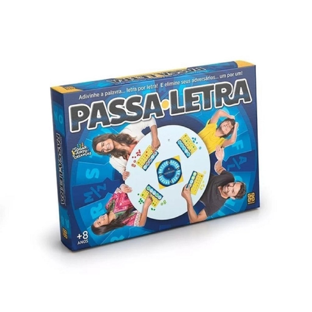 Jogo Tabuleiro Passa Letra 03587 - Grow em Oferta na Shopee