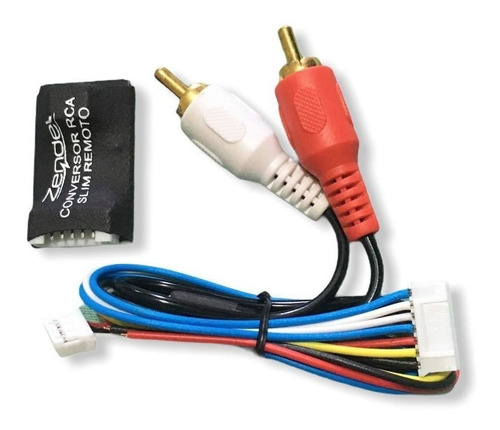 Zd- Conversor Rca Slim Remoto Zendel em Oferta na Shopee