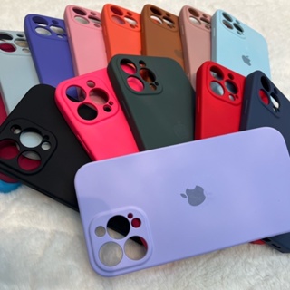 Capa capinha cilicone aveludado alto qualidade com proteção de câmera para iPhone 13/13 pro/13 promax em Oferta na Shopee