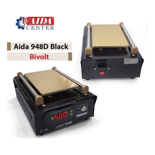 Máquina Separadora Touch Sucção Vacum Aida 948d Preto Bivolt