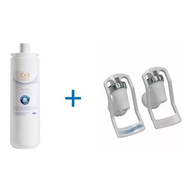 Filtro Refil P/ Purificador Ibbl Fr600 C+3 + Kit Torneira