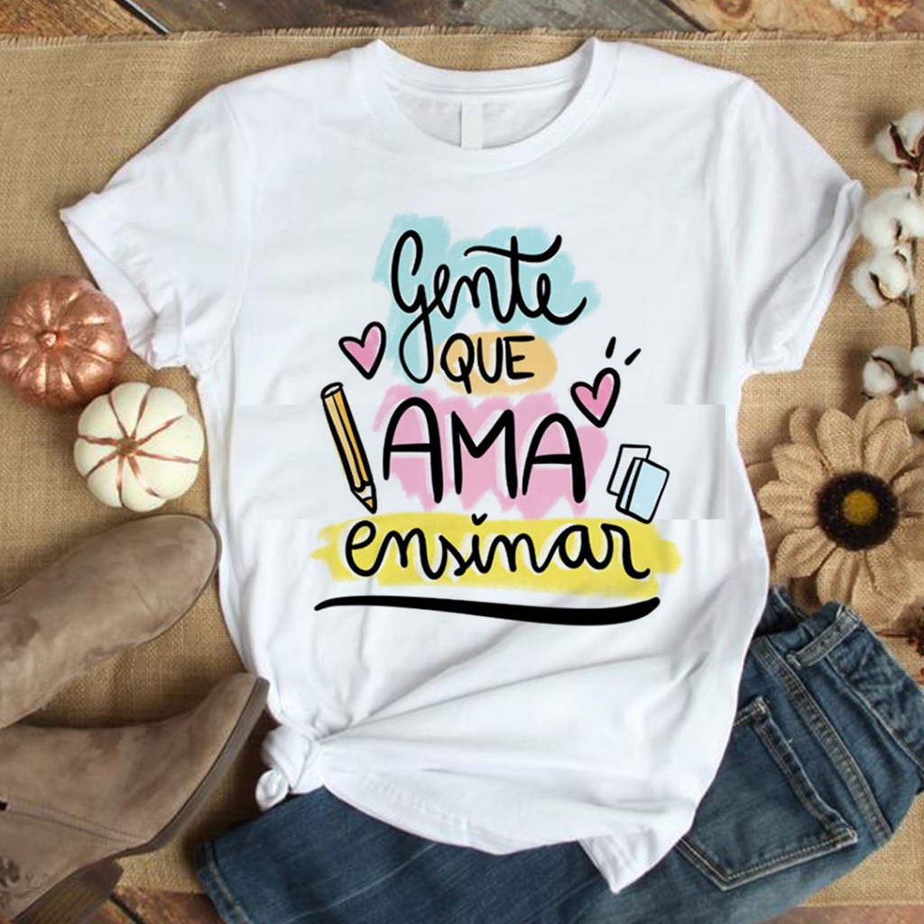 Camiseta Feminina Adulto - Dia dos Professores
