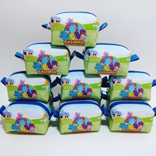 Porta Moeda Box C/20 Personalizado Galinha Pintadinha Lembrancinha de Aniversário em Oferta na Shopee