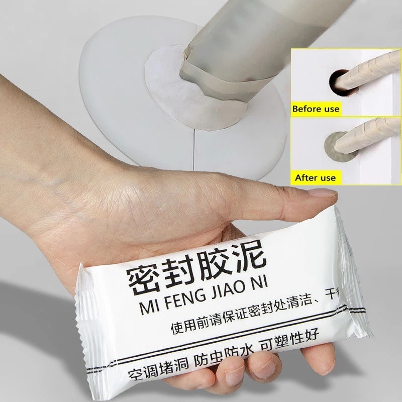 Cola De Vedação De Buraco De Parede Ambiental/Ar Condicionado/Massa De Modelar/De Esgoto Impermeável/Lama em Oferta na Shopee