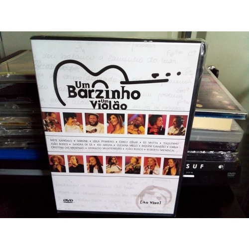 Dvd Um Barzinho Um Violão  Ivete Sangalo João Bosco Ed Motta