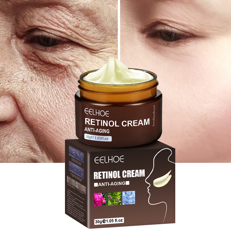 Retinol Wrinkle Removedor De Rugas Creme Facial Anti-Aging Firming Lifting Produtos Coreanos De Cuidados Com A Pele Fade Fine Lines Cosméticos Hidratantes