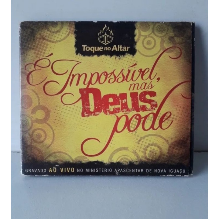 CD Toque no Altar - É impossível,mas Deus pode  2007  GOSPEL