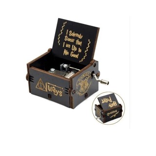 Caixinha De Musica Harry Potter(manivela)modelo Premium em Oferta na Shopee