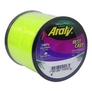 Linha Best Cast Amarela Araty Varias Espessuras 100 G