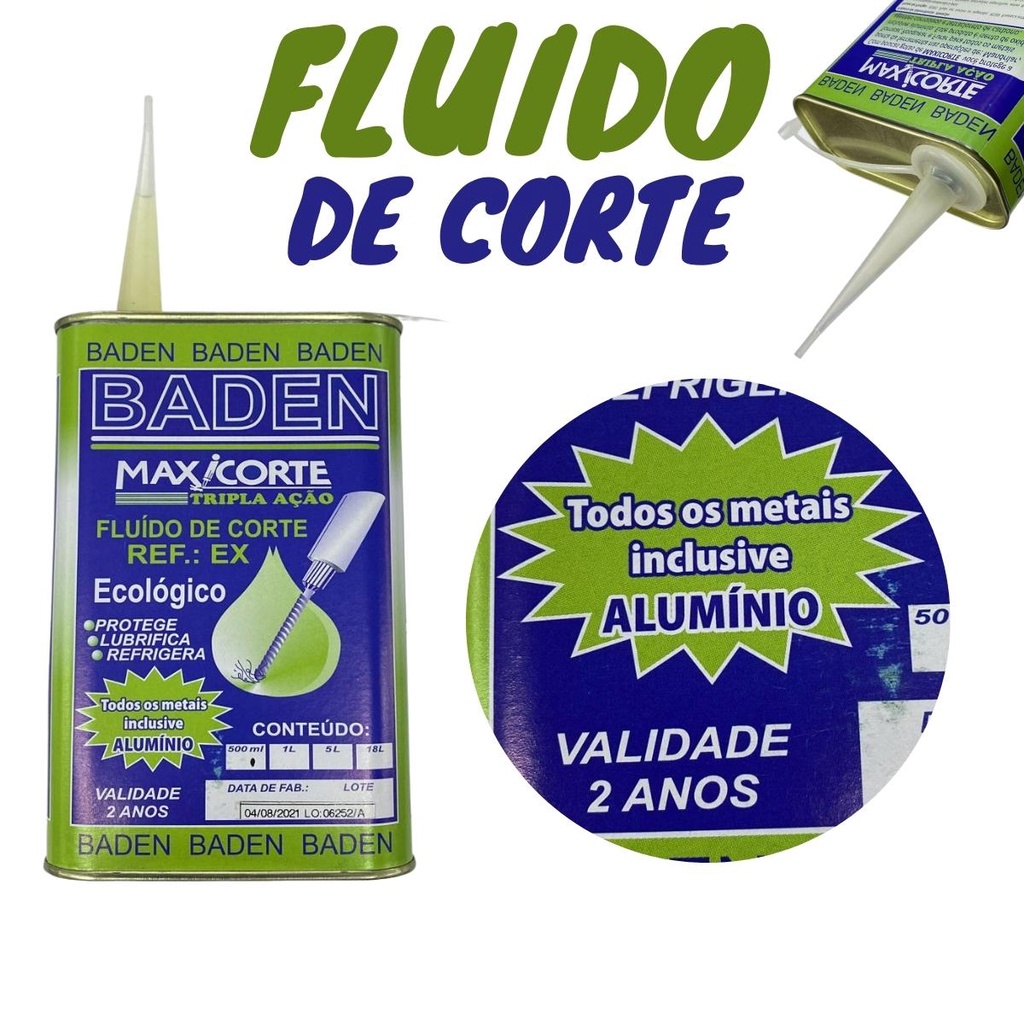 Fluido de Corte 500ml Maxicorte - Baden