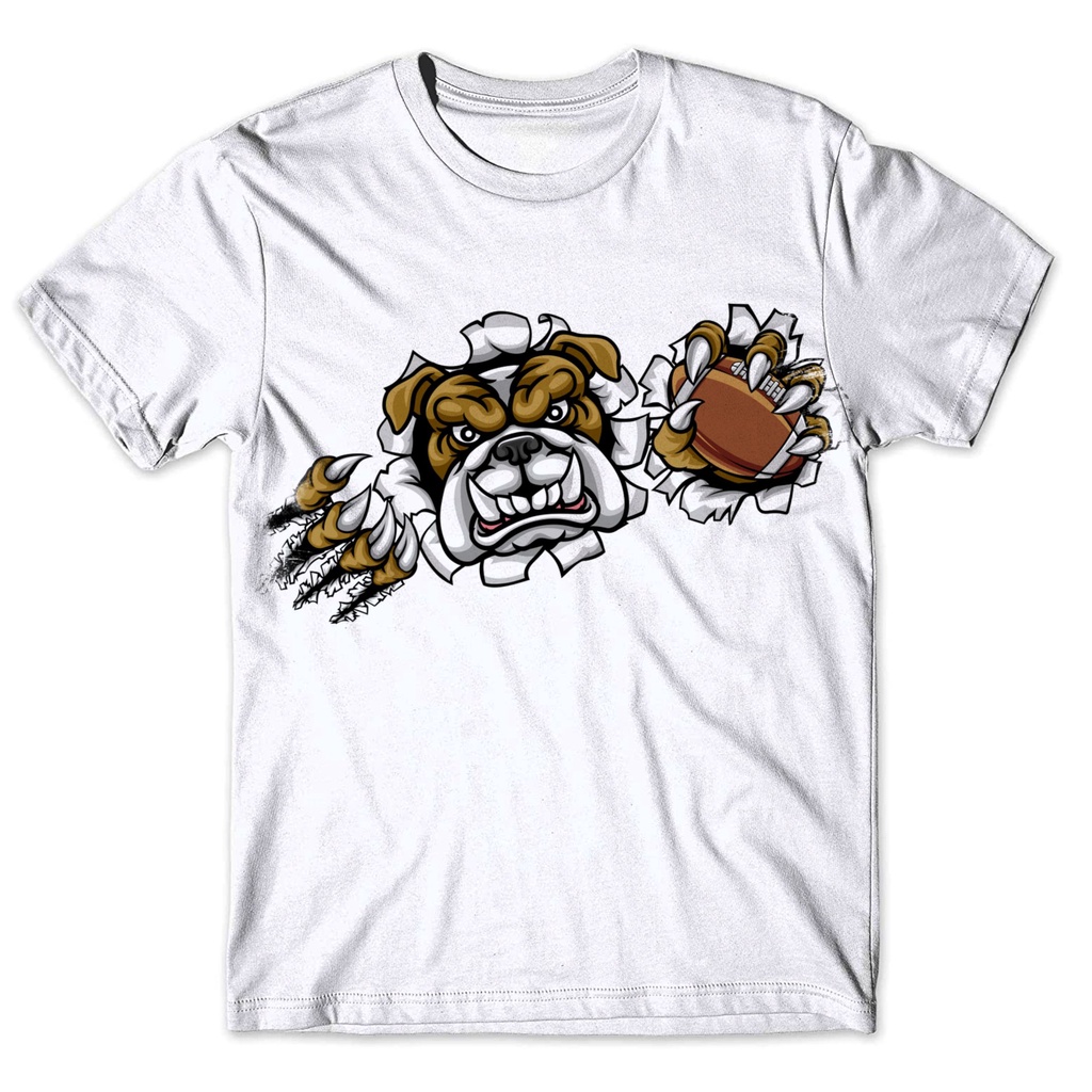 Blusa Básica Masculina Estampada exclusiva Personalizada Moda Camisa Camiseta Cachorro BullDog Gangster 04