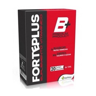 Suplemento Vitamínico FortePlus - Frutas Vermelhas - 20 Flaconetes de 10ml BIOFHITUS