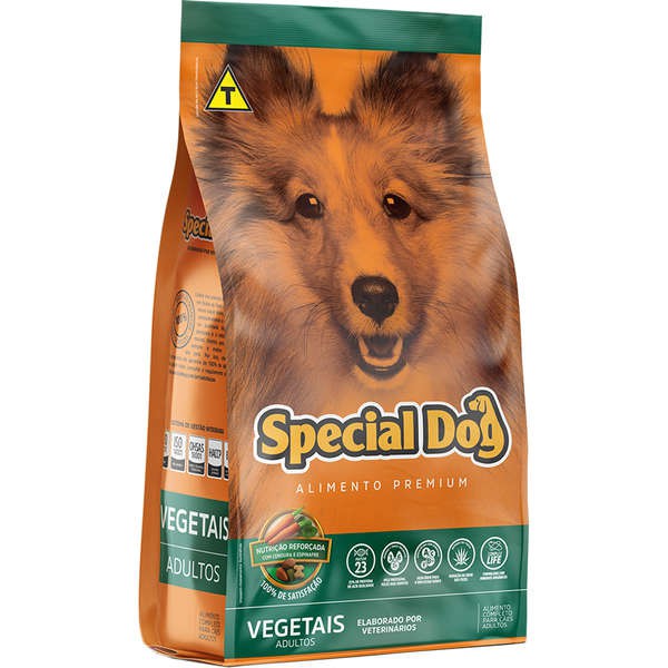 RAÇÃO SPECIAL DOG VEGETAIS CÃO ADULTOS 20 KG