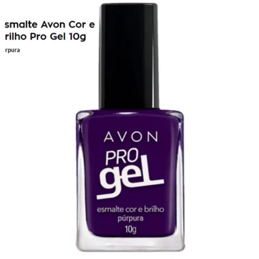 Esmalte Avon Cor e Brilho Pro Gel 10g Avon