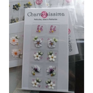 Kit 50 Adesivos para Unhas, 100% Artesanal