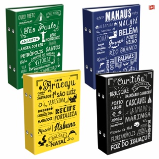 4 Albuns fotograficos 10x15/120 Tot. 480fotos cores Brasil em Oferta na Shopee