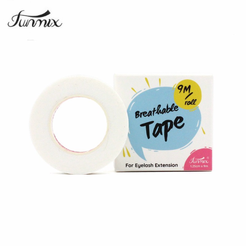 FUNMIX 4pcs Breath Tape Grafted Eyelash Isolation Tape with Holes Breathable Comfor Sensitive Resistant Medical Tape em Oferta na Shopee