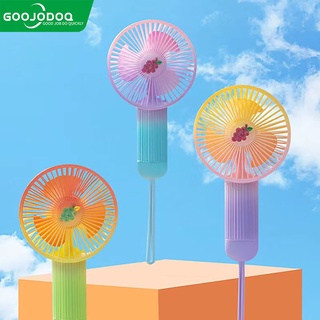 Goojodoq mini Ventilador De Mão 3a gen/Uva cute/USB Recarregável /