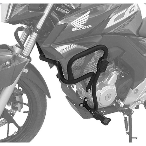 Protetor Motor E Carenagem Cb Twister 250 C/ Pedaleira Scam