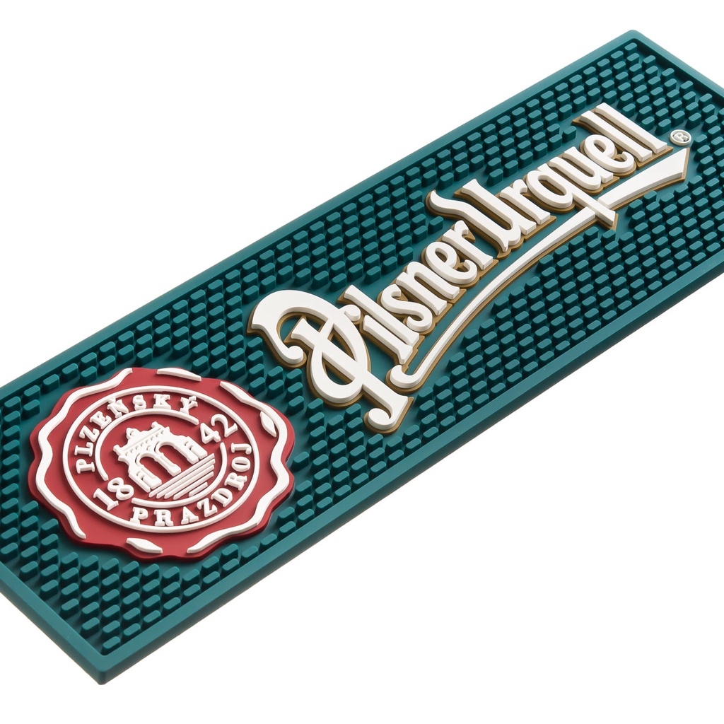 Tapete Bar Pilsner Urquell Porta Copos Bar Mat Emborrachado Acabamento Premium