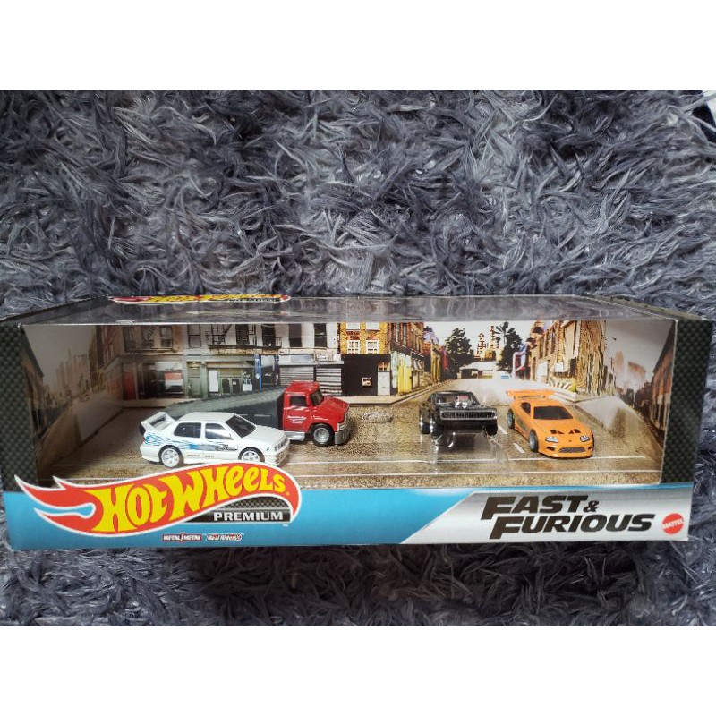 Hot Wheels - Velozes e Furiosos - Fast & Furious - Premium Box Set Diorama 1:64