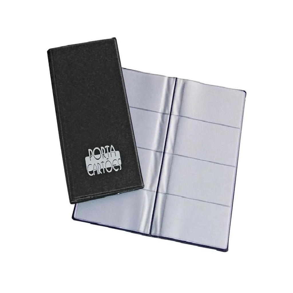 Porta Cartão Tipo Agenda 317 - Para 80 Cartões em Oferta na Shopee