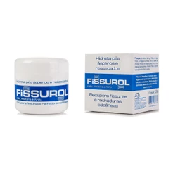 Calcanhar Rachado Creme para Fissuras e Rachaduras nos Pés Fissurol 120g