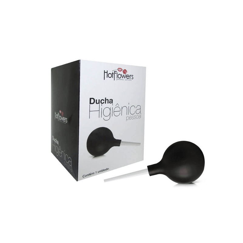 Hot Flowers - Ducha Higiênica para o Uso Anal com Aplicador Unissex - 200ml em Oferta na Shopee