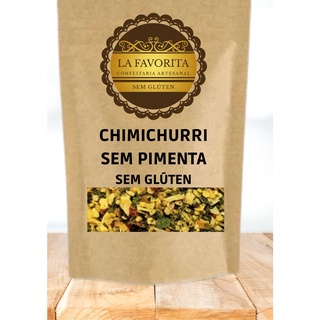 Chimichurri sem pimenta 1 KG - Sem Glúten - Temperos Especiarias Condimentos