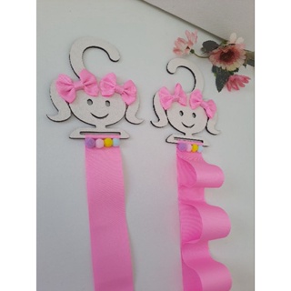 Organizador de laço e tiara kit com 2 peças bonequinha ou nuvem pompom. em Oferta na Shopee