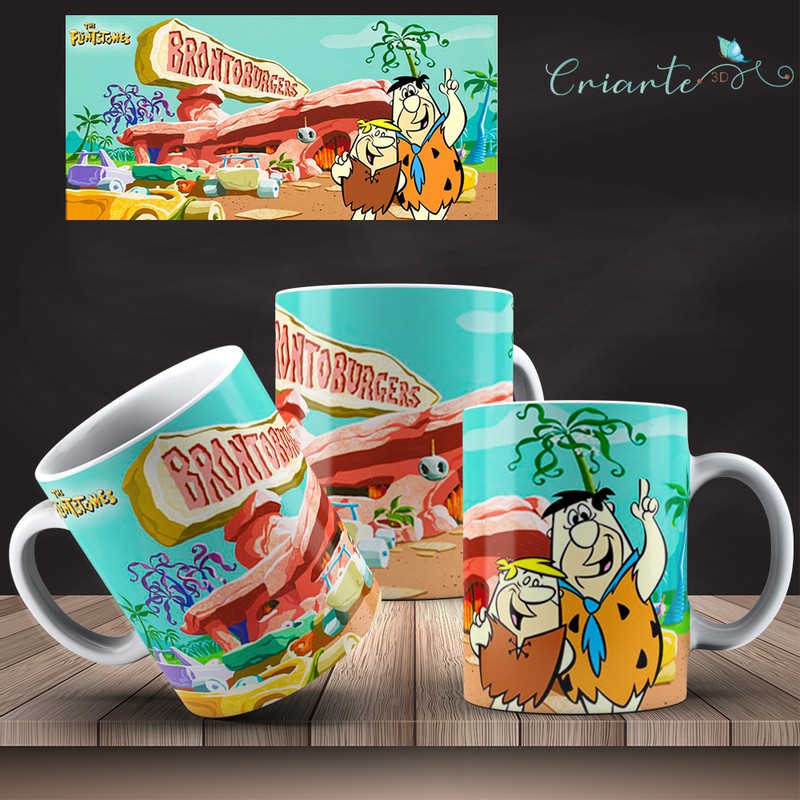 Caneca Porcelana Coleção Os Flintstones #04