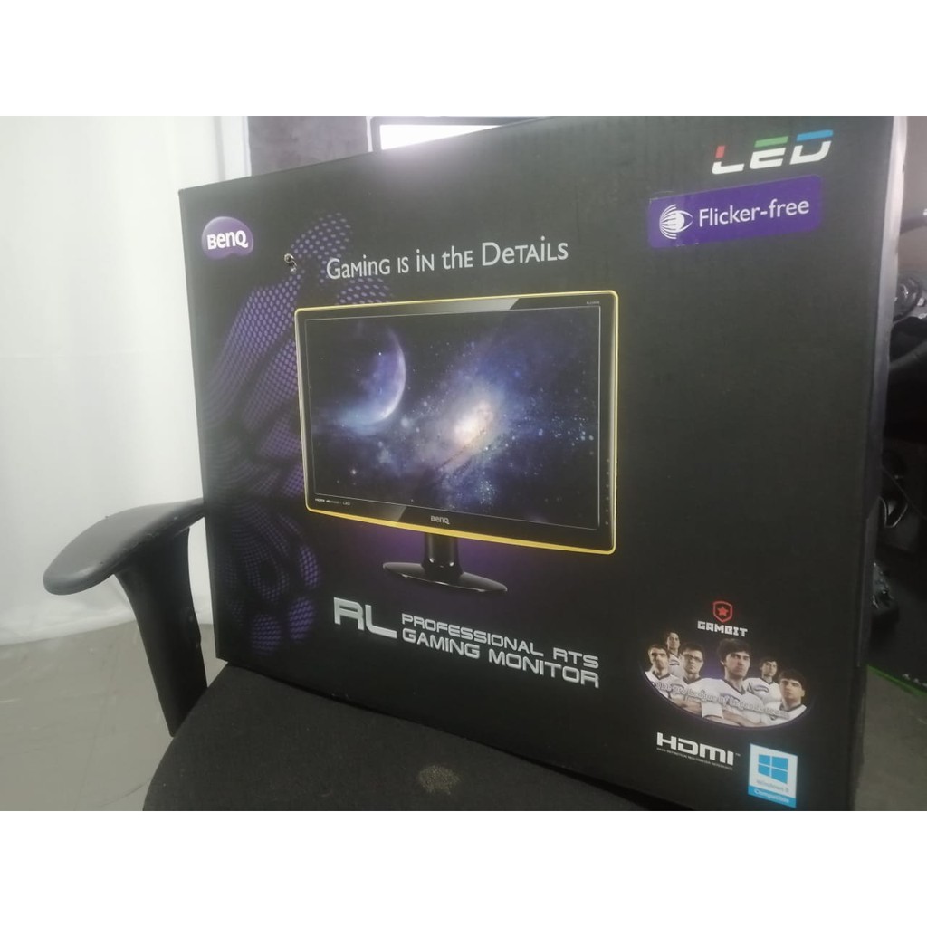 Benq Rl2240he Fullhd 60hz 1ms Shopee Brasil