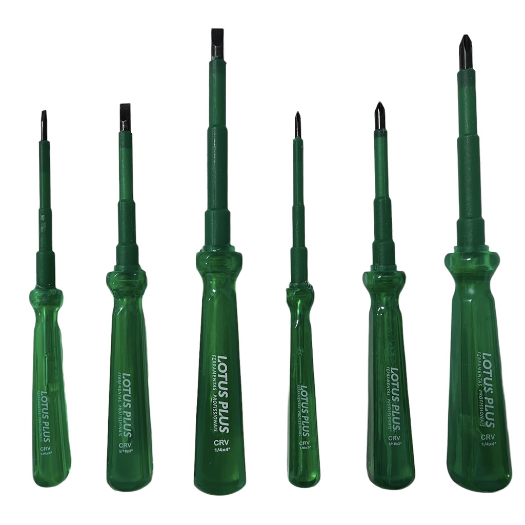 Kit De Chaves Fenda E Philips Isoladas 1000v 6 Peças em Oferta na Shopee