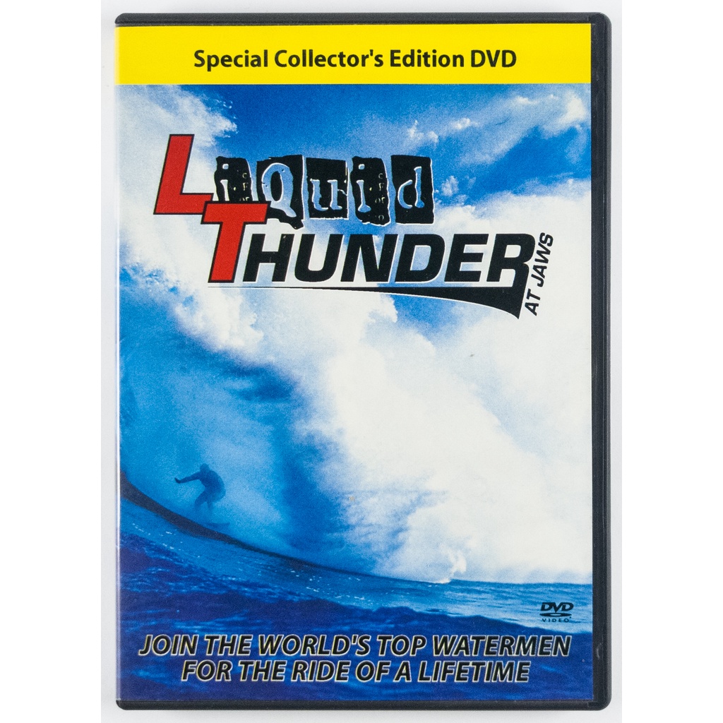 DVD Liquid Thunder at Jaws Special Collector's Edition