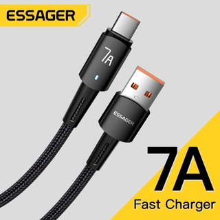 Essa Essager 80W 7A Cabo Carregador Super Rápido De Dados De Carregamento USB Tipo c Para Realme OPPO VIVOtype