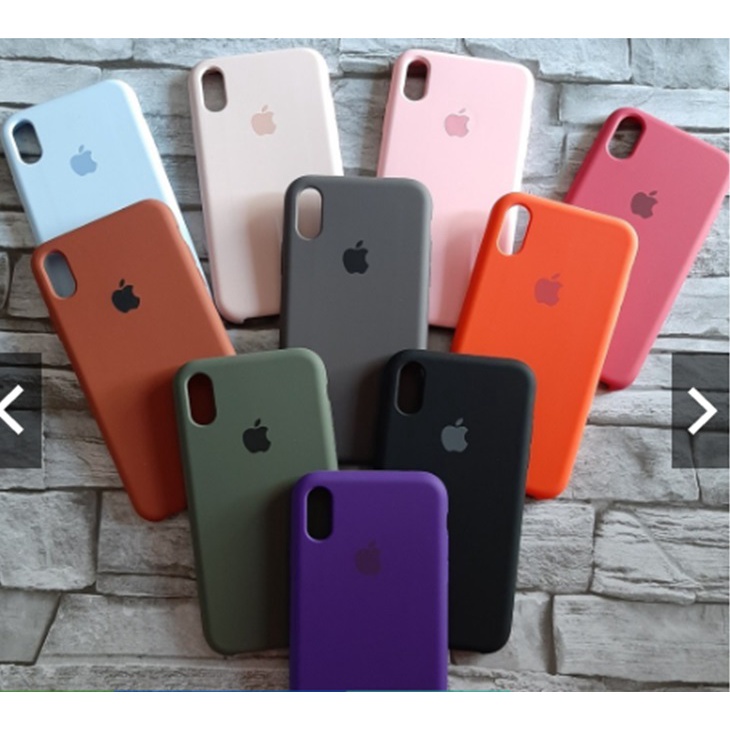capa case iPhone XR aveludada premium silicone macia