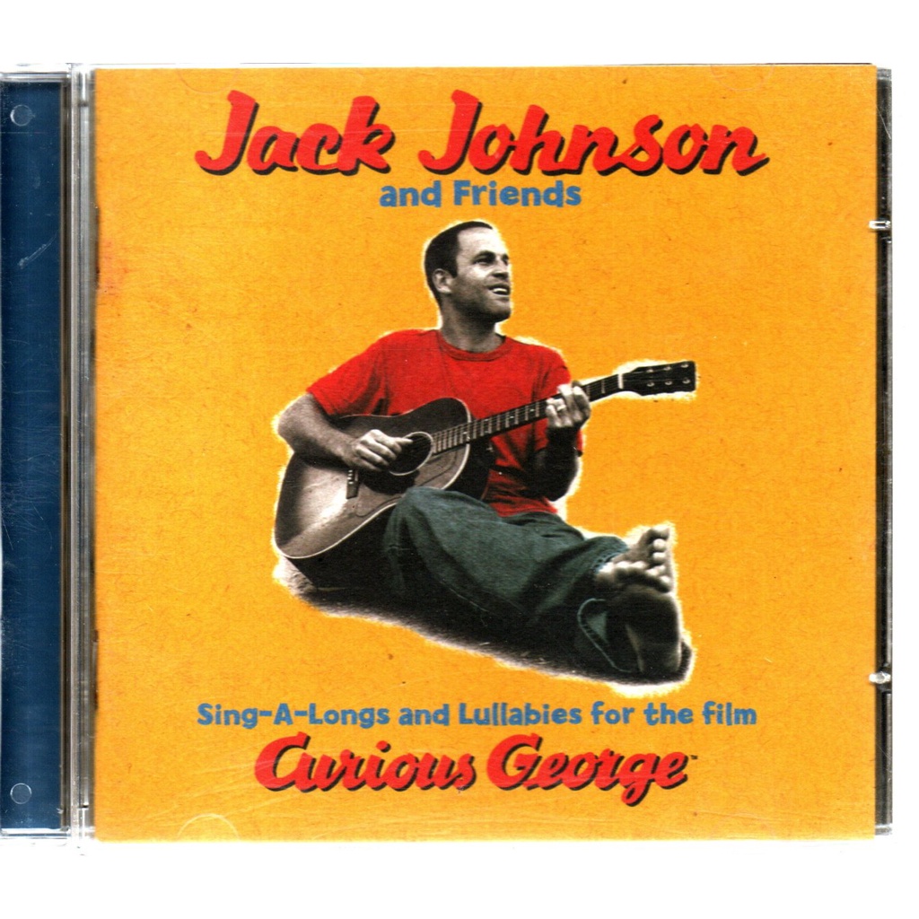 CD JACK JOHNSON - CURIOUS GEORGE ( UNIVERSAL ) 2005