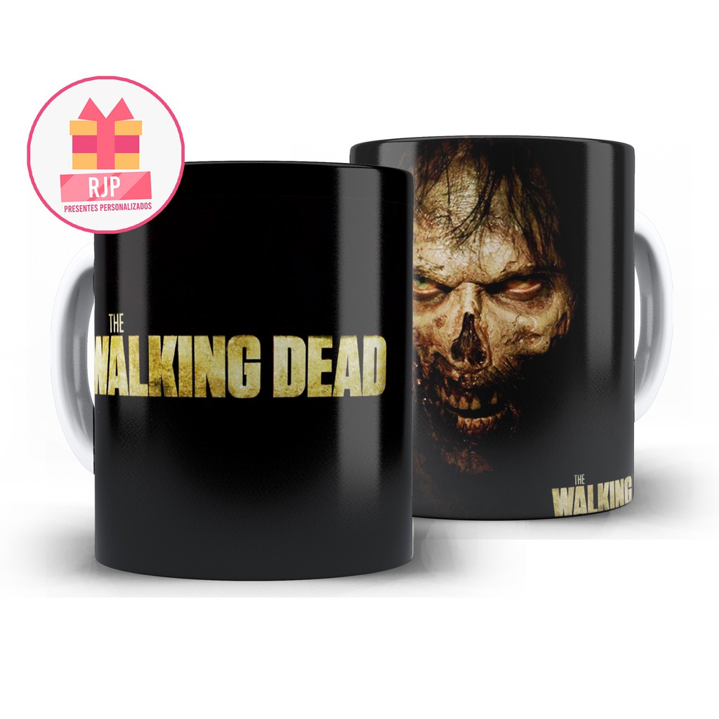 Caneca personalizada - The walking dead em Oferta na Shopee