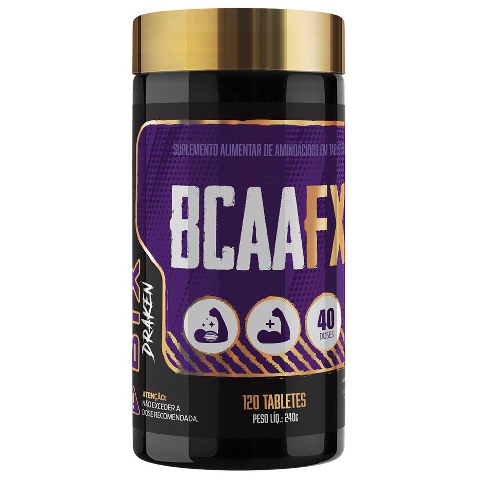 BCAA FX 120 Tabs BTX ultra concentrado