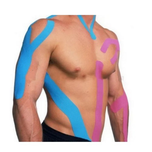 Fita Tape Bandagem Funcional Elástica Adesiva Sports 5 Metros