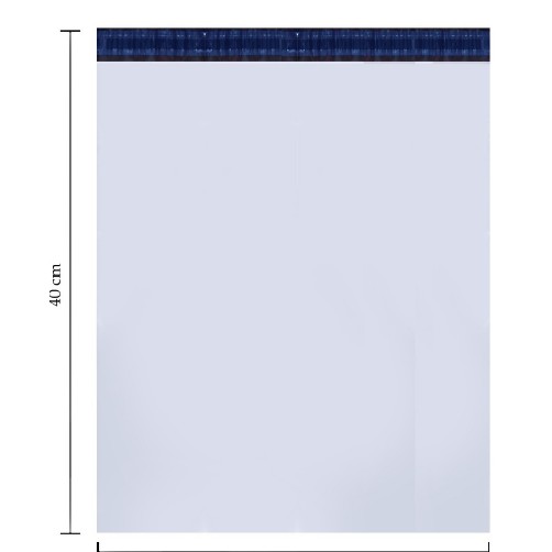Saco de Envio de Encomendas com Lacre Segurança Preto 26 x 35  - 50 unidades