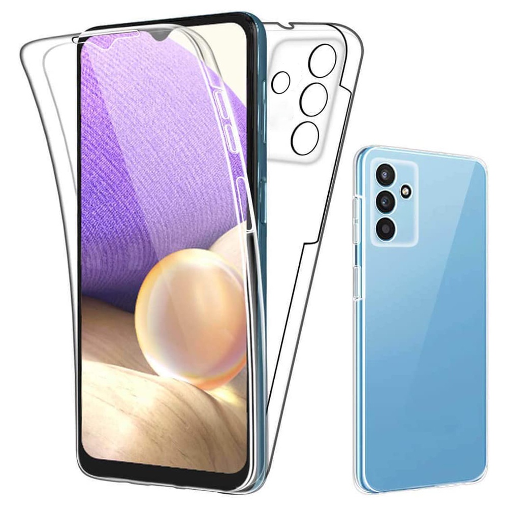 Capa Protetora De Tela 360 Para Samsung Galaxy A53 A73 A33 A52 A52S A72 A12 M12 M51 A23 A13 A03 A02S A22 A32 M22 M32 A03