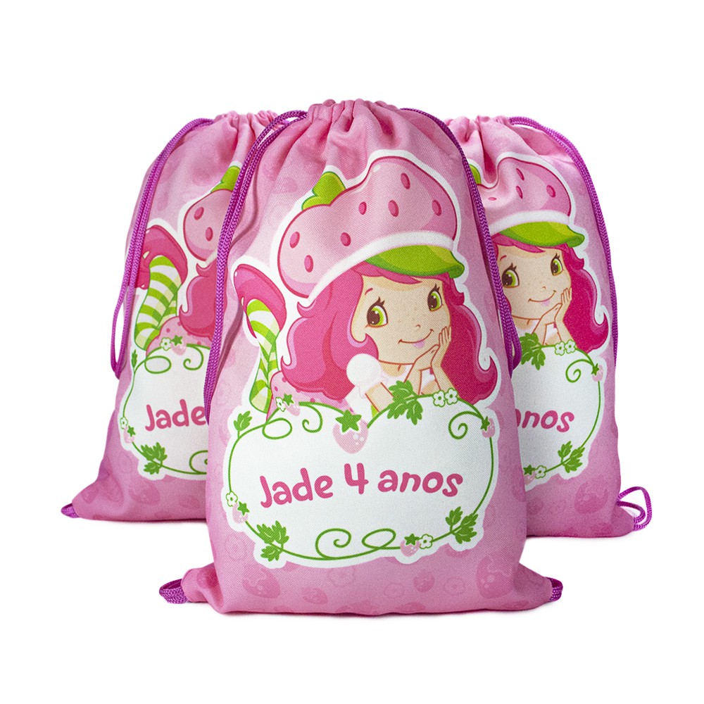 15 Mochilinhas Sacolinhas 20x30 Personalizadas Lembrancinha