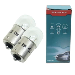 Lampada da Placa Tamanho Medio 1 Polo 12v 5w 2 Uni Excelite