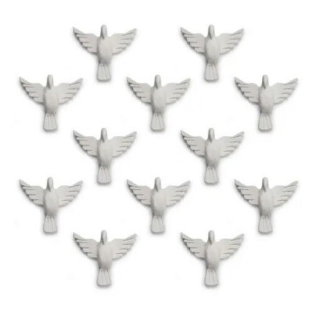 50 Unidades Divino Espirito Santo 5x4 Cm -resina- Ref:0096
