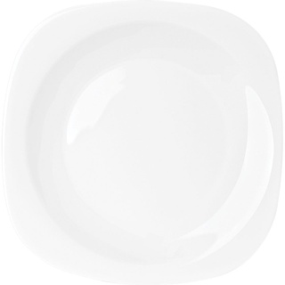 Prato de Vidro Raso Quadrado 27cm Plaza Opaline Duralex