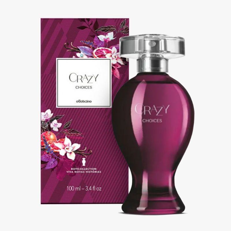 Crazy Choices Colônia 100 ml O Boticário | Shopee Brasil