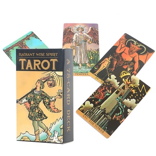Cartas De Contínito De Radiant Wise Spirit Tarot Deck Jogo De Mesa De Lazer De Alta Qualidade